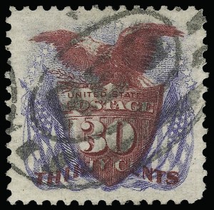 Sale 923, Lot 2317, 1875 Re-Issue of 1869 Pictorial Issue