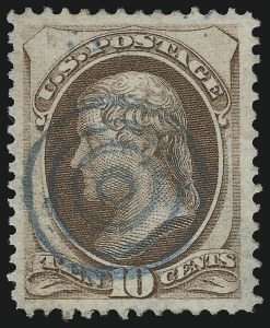 Sale 923, Lot 2332, 1870-88 Bank Note Issues (National Grills, Scott 134 thru 144)