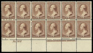 Sale 923, Lot 2405, 1870-88 Bank Note Issues (Scott 205 thru 218)