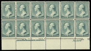 Sale 923, Lot 2413, 1870-88 Bank Note Issues (Scott 205 thru 218)