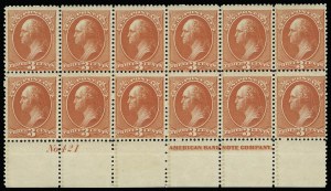 Sale 923, Lot 2417, 1870-88 Bank Note Issues (Scott 205 thru 218)