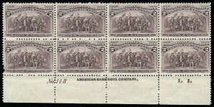 Sale 923, Lot 2449, 1893 Columbian Issue