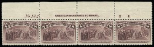 Sale 923, Lot 2468, 1893 Columbian Issue