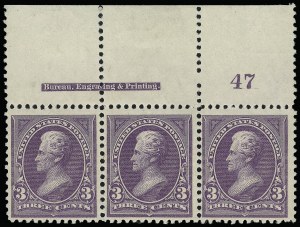 Sale 923, Lot 2520, 1894-98 Bureau Issues (Scott 246 thru 263)