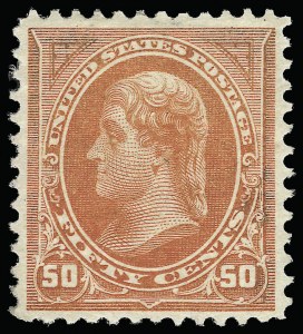 Sale 923, Lot 2527, 1894-98 Bureau Issues (Scott 246 thru 263)