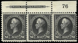 Sale 923, Lot 2555, 1894-98 Bureau Issues (Scott 264 thru 284)