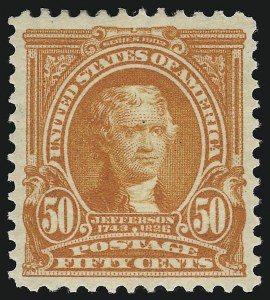 Sale Number 923, Lot Number 2655, 1902-08 Issues (Scott 300 thru 320)