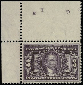 Sale 923, Lot 2699, Louisiana Purchase, Jamestown Issues