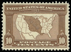 Sale 923, Lot 2704, Louisiana Purchase, Jamestown Issues