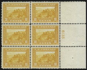 Sale 923, Lot 2811, 1913-15 Panama-Pacific Issue (Scott 397 thru 404)