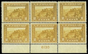 Sale 923, Lot 2812, 1913-15 Panama-Pacific Issue (Scott 397 thru 404)