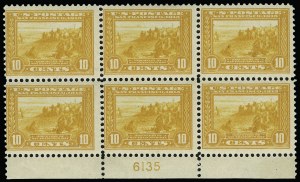 Sale 923, Lot 2813, 1913-15 Panama-Pacific Issue (Scott 397 thru 404)