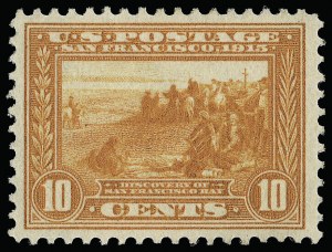 Sale 923, Lot 2814, 1913-15 Panama-Pacific Issue (Scott 397 thru 404)