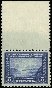 Sale 923, Lot 2816, 1913-15 Panama-Pacific Issue (Scott 397 thru 404)