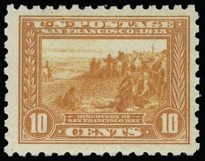 Sale 923, Lot 2817, 1913-15 Panama-Pacific Issue (Scott 397 thru 404)