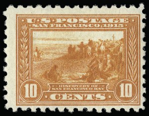 Sale 923, Lot 2820, 1913-15 Panama-Pacific Issue (Scott 397 thru 404)