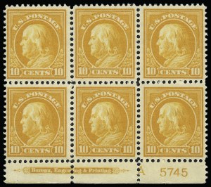 Sale 923, Lot 2836, 1912-23 Issues (Scott 405 to 423)