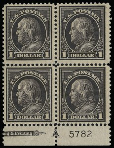 Sale 923, Lot 2845, 1912-23 Issues (Scott 405 to 423)