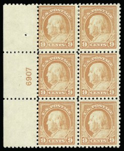 Sale 923, Lot 2915, 1912-23 Issues (Scott 462 to 480)