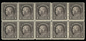 Sale 923, Lot 2958, 1912-23 Issues (Scott 490 to 519)