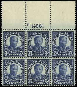 Sale 923, Lot 2986, 1922-29 and Later Issues (Scott 548 to 599A)