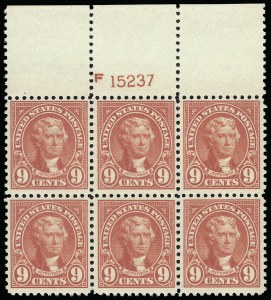 Sale 923, Lot 2990, 1922-29 and Later Issues (Scott 548 to 599A)