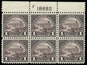 Sale 923, Lot 3003, 1922-29 and Later Issues (Scott 548 to 599A)