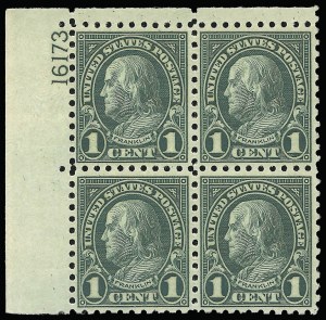 Sale 923, Lot 3017, 1922-29 and Later Issues (Scott 548 to 599A)