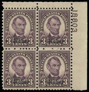 Sale 923, Lot 3059, 1922-29 and Later Issues (Scott 616 to 3082a)