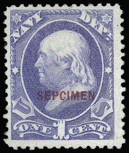 Sale 923, Lot 3244, Official Specimens