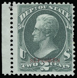 Sale 923, Lot 3250, Official Specimens