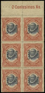 Sale 923, Lot 3445, Canal Zone