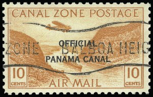 Sale 923, Lot 3447, Canal Zone