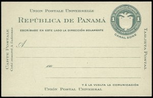 Sale 923, Lot 3458, Canal Zone