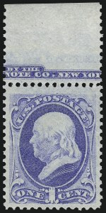 Sale 924, Lot 10, 1870-71 National Bank Note Co. Ungrilled Issue