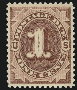 Sale 924, Lot 123, 1884 American Bank Note Co. Postage Due Issue