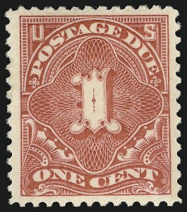 Sale 924, Lot 137, 1894 Unwatermarked Bureau Postage Due Issue