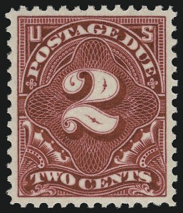 Sale 924, Lot 138, 1894 Unwatermarked Bureau Postage Due Issue