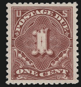 Sale 924, Lot 141, 1894 Unwatermarked Bureau Postage Due Issue