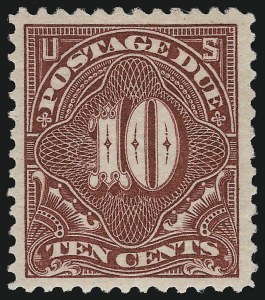 Sale 924, Lot 146, 1894 Unwatermarked Bureau Postage Due Issue