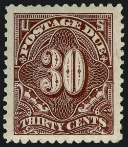 Sale 924, Lot 147, 1894 Unwatermarked Bureau Postage Due Issue