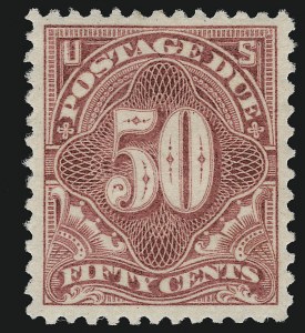 Sale 924, Lot 151, 1894 Unwatermarked Bureau Postage Due Issue