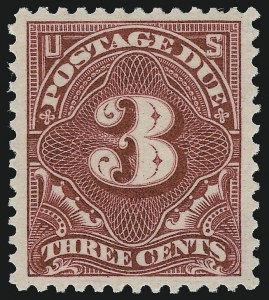 Sale 924, Lot 156, 1895-97 Watermarked Bureau Postage Due Issue