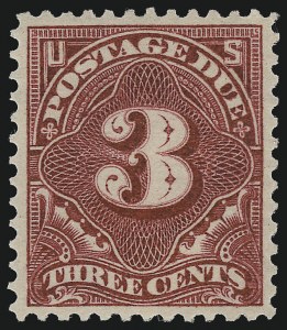 Sale 924, Lot 157, 1895-97 Watermarked Bureau Postage Due Issue
