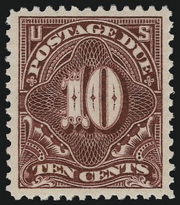 Sale 924, Lot 163, 1895-97 Watermarked Bureau Postage Due Issue