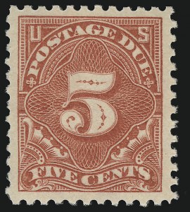 Sale 924, Lot 210, 1917 Postage Due Issue