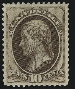 Sale 924, Lot 6, 1870-71 National Bank Note Co. Grilled Issue