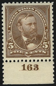 Sale 924, Lot 81, 1894 Unwatermarked Bureau Issue