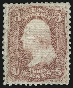 Sale 929, Lot 101, 1867-68 Grilled Issue
