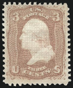 Sale 929, Lot 106, 1867-68 Grilled Issue
